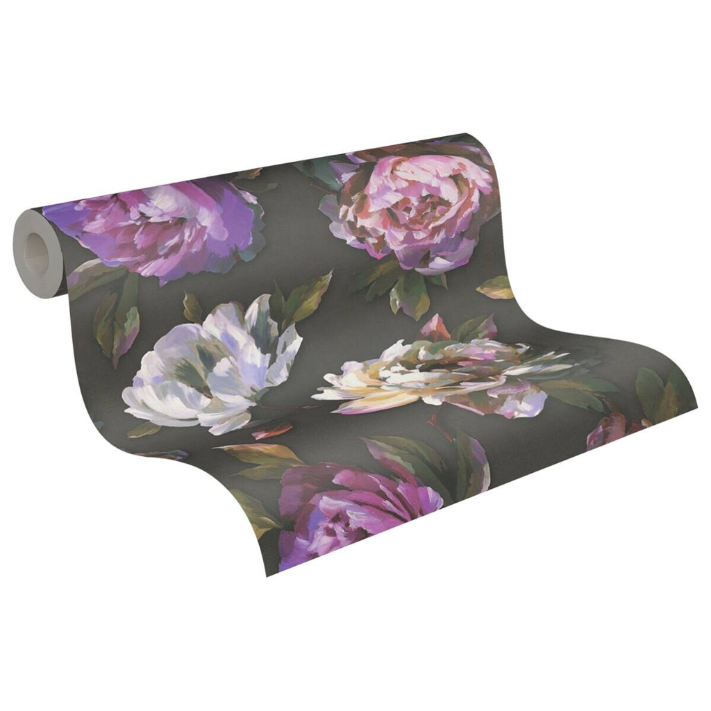 A.S.Creation Vliestapete violett grün B/H/D: ca. 53x1005x8 cm