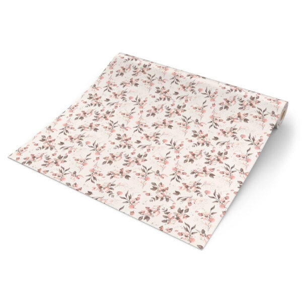 Vliestapete
Blätter rosa braun B/L: ca. 53x1005 cm
