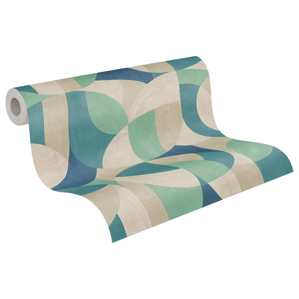 A.S.Creation Vliestapete
beige blau B/H/D: ca. 53x1005x8,6 cm