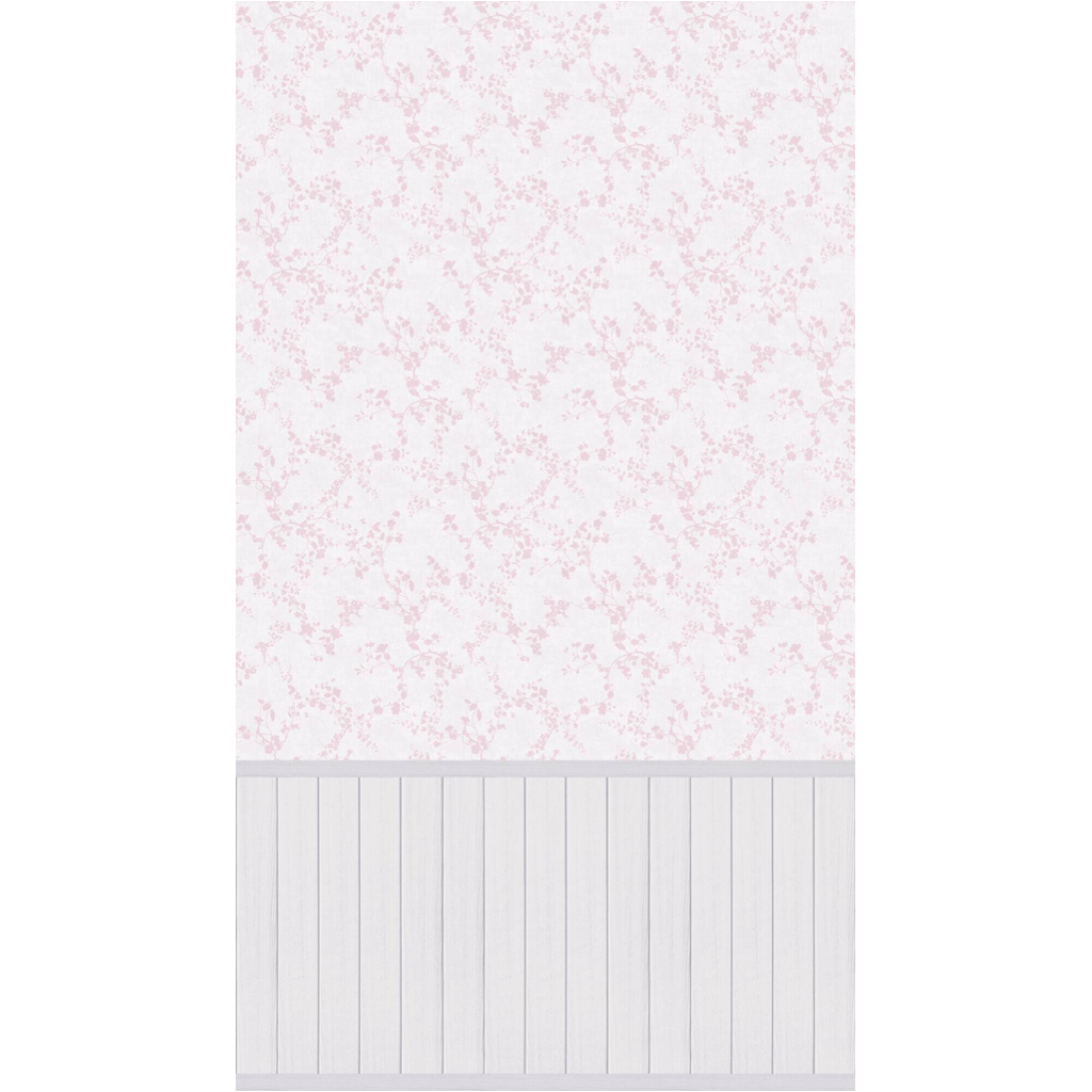 Livingwalls Fototapete Floral rosa creme B/L: ca. 280x159 cm