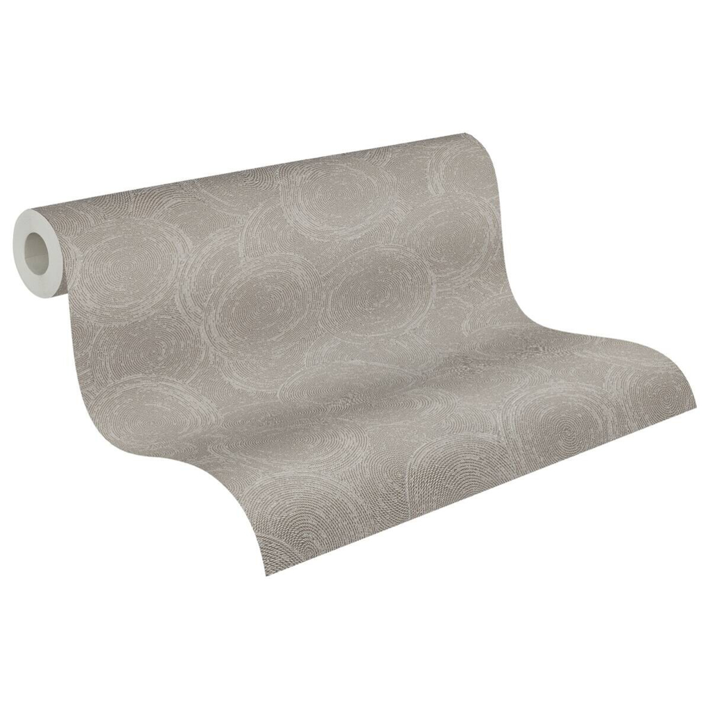 A.S.Creation Vliestapete grau braun beige B/H/D: ca. 53x1005x8,8 cm