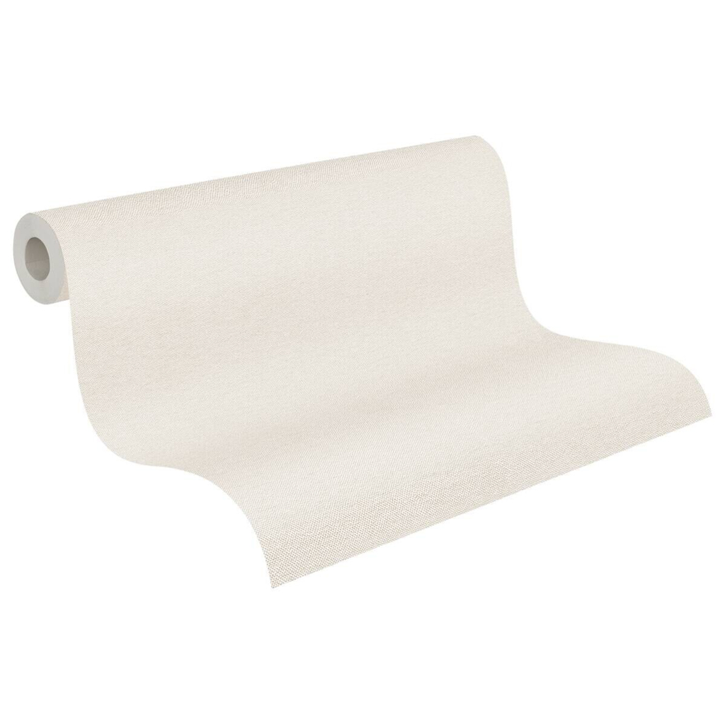 A.S.Creation Vliestapete creme weiß B/H/D: ca. 53x1005x9,3 cm