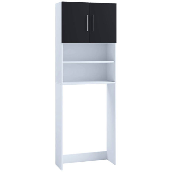 Überbauschrank Jutas
weiß schwarz B/H/T: ca. 64x190x25 cm