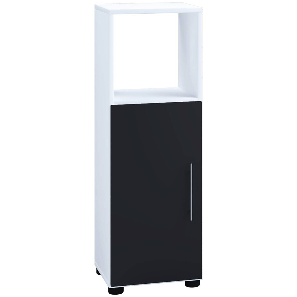 Midischrank Flandu
weiß schwarz B/H/T: ca. 31x93x32 cm