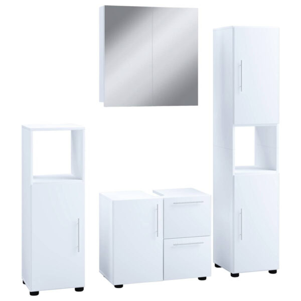 Badezimmer-Set Flandu
weiß B/H/T: ca. 61x51x32 cm