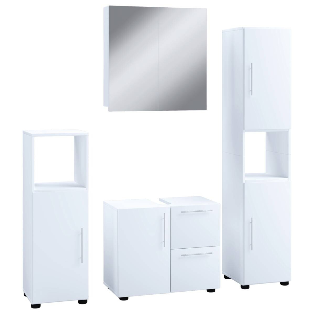Badezimmer-Set Flandu
weiß B/H/T: ca. 61x51x32 cm
