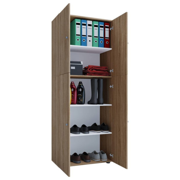 VCM Möbel Kleiderschrank Lona Eiche B/H/T: ca. 70x182x39 cm VCM Möbel Kleiderschrank Lona Eiche B/H/T: ca. 70x182x39 cm