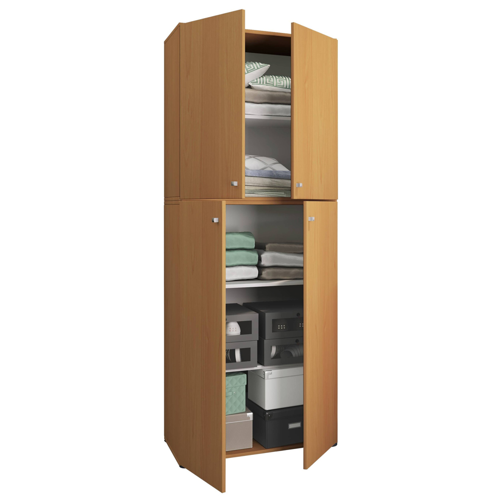 VCM Möbel Kleiderschrank Lona buche B/H/T: ca. 70x182x39 cm