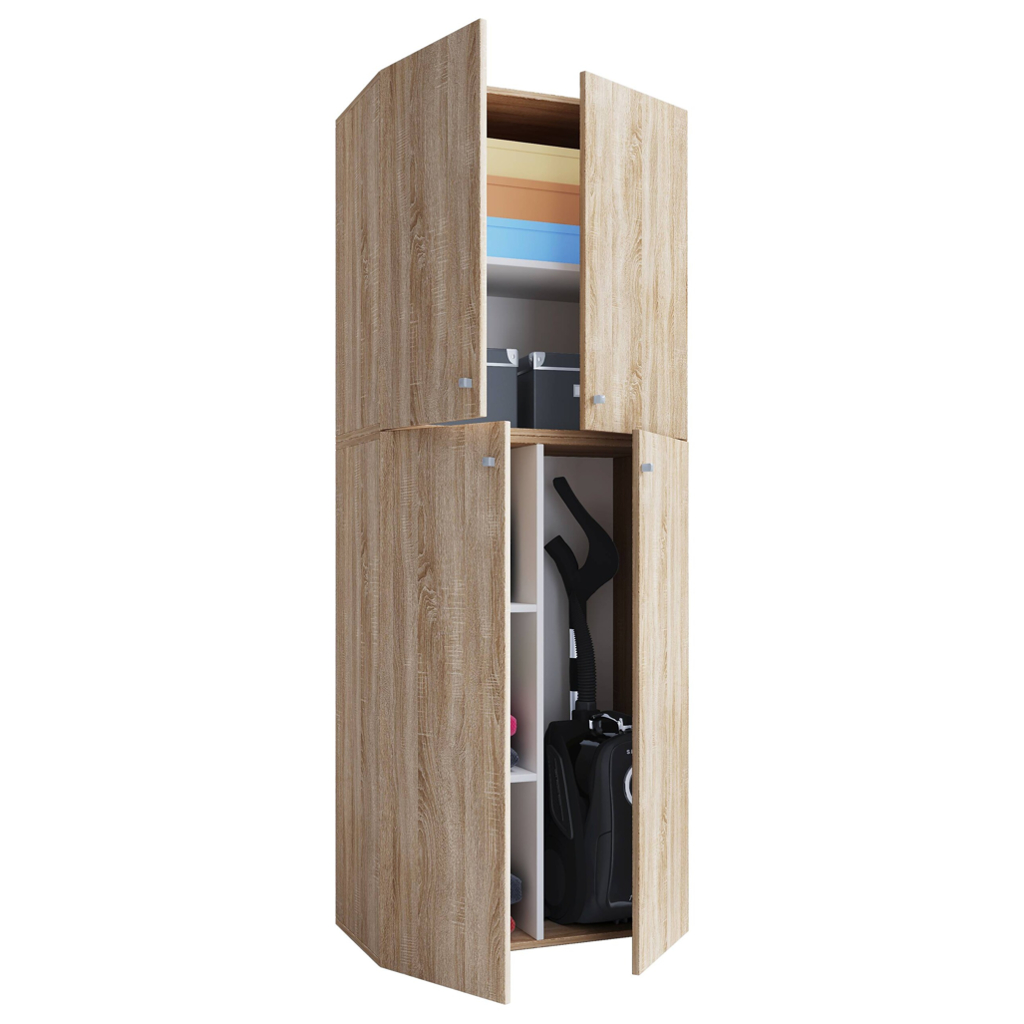 Putzschrank Lona XXL Putzschrank
Eiche Sonoma Nachbildung weiß B/H/T: ca. 70x182x39 cm