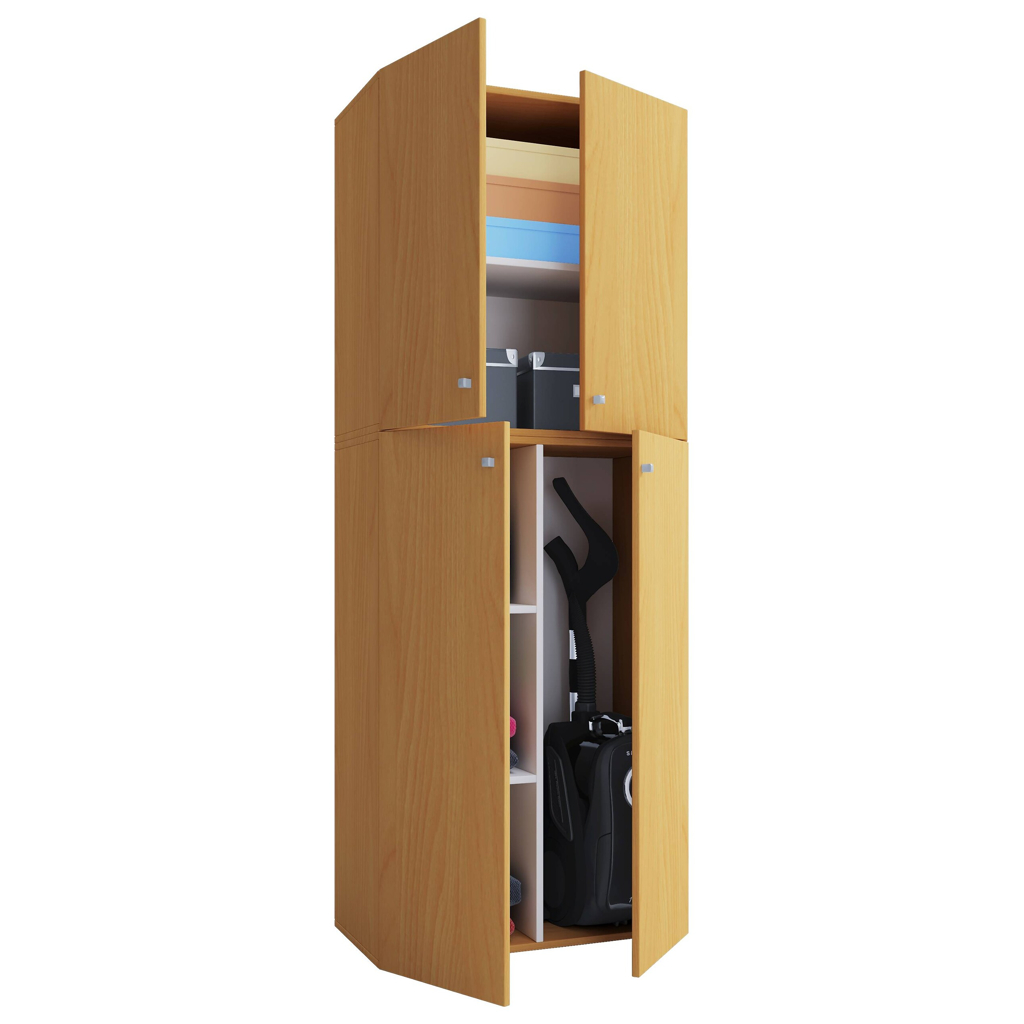 Putzschrank Lona XXL Putzschrank
buche Nachbildung weiß B/H/T: ca. 70x182x39 cm