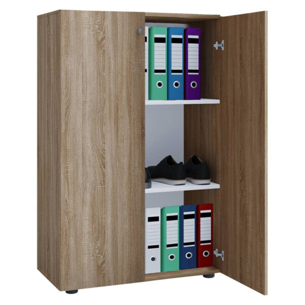 4051814370953-1 Büroschrank Lona XL
Eiche Sonoma Nachbildung weiß B/H/T: ca. 70x110x39 cm