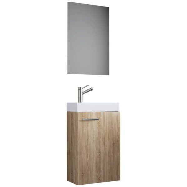 Waschplatz 3tlg-Slito
Eiche Sonoma Nachbildung B/H/T: ca. 41x130x22 cm