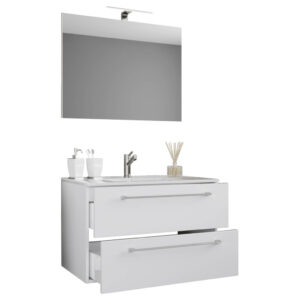 Waschplatz 3tlg-Badinos weiß weiß B/H/T: ca. 60x50x46 cm