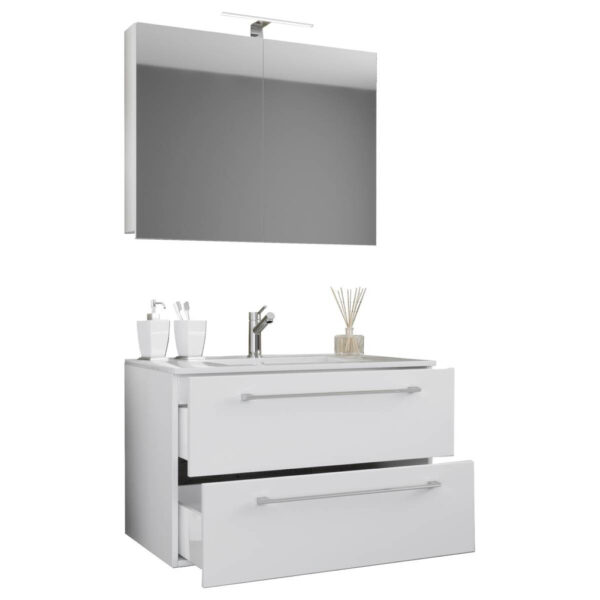 4051814375118 Waschplatz 3tlg-Badinos
weiß B/H/T: ca. 80x50x46 cm