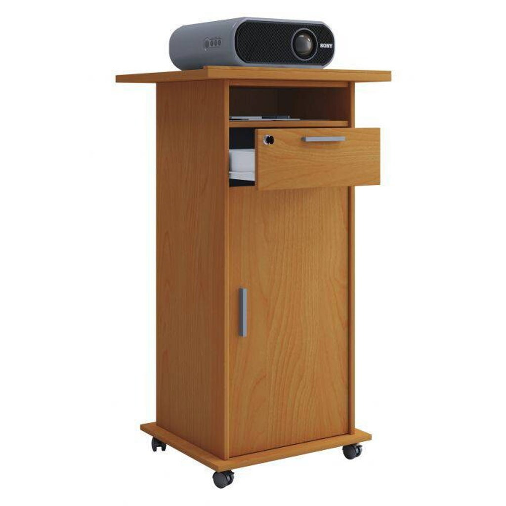VCM Beamer-Stand Rollwagen Schublade
buche