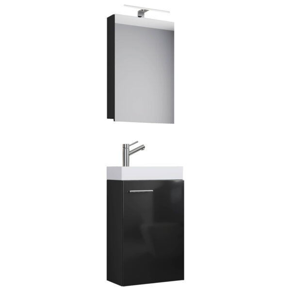 4051814375972-1 Waschplatz 4tlg-Slito
schwarz weiß B/H/T: ca. 41x69,5x22 cm