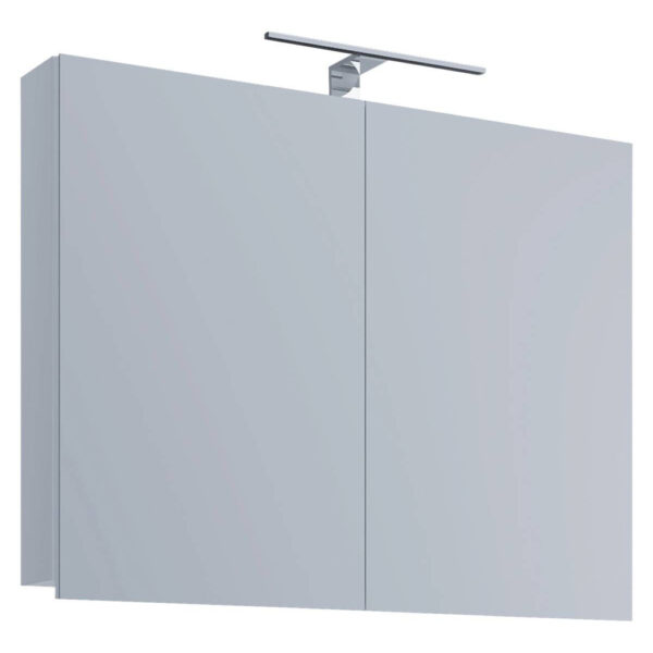 4051814381232 Spiegelschrank Badinos
weiß B/H/T: ca. 80x62x12 cm