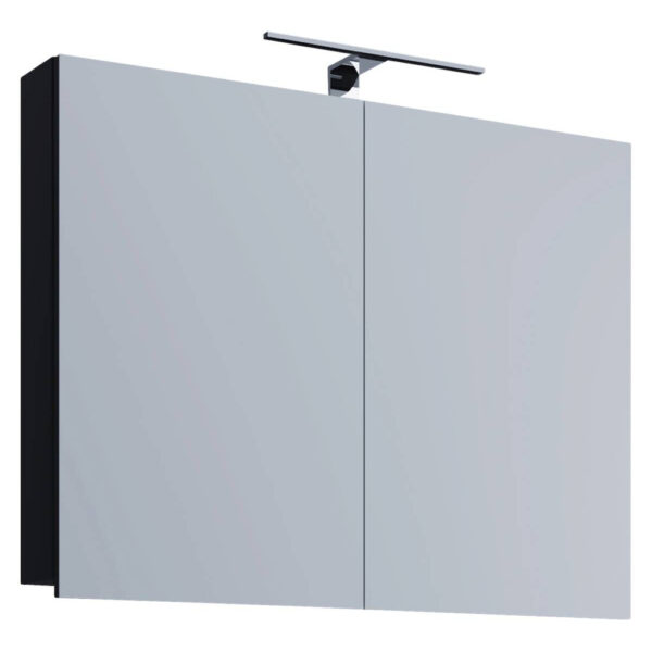 Spiegelschrank Badinos
schwarz B/H/T: ca. 80x62x12 cm