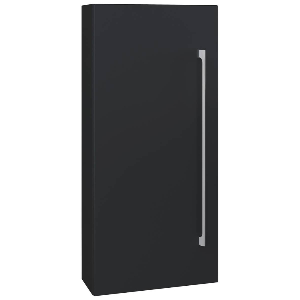 Midischrank Badinos
schwarz Alu Optik B/H/T: ca. 33x75x22 cm