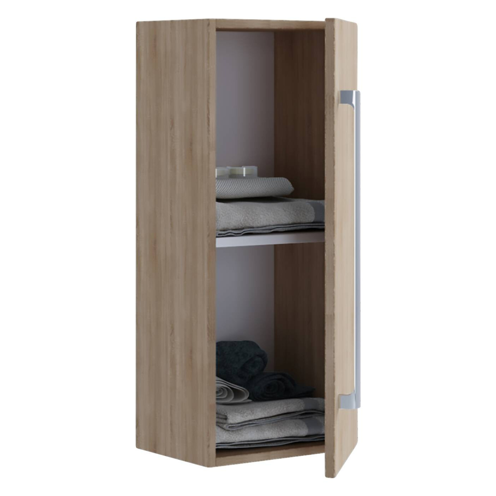 Midischrank Badinos
Eiche Sonoma Nachbildung B/H/T: ca. 33x75x22 cm