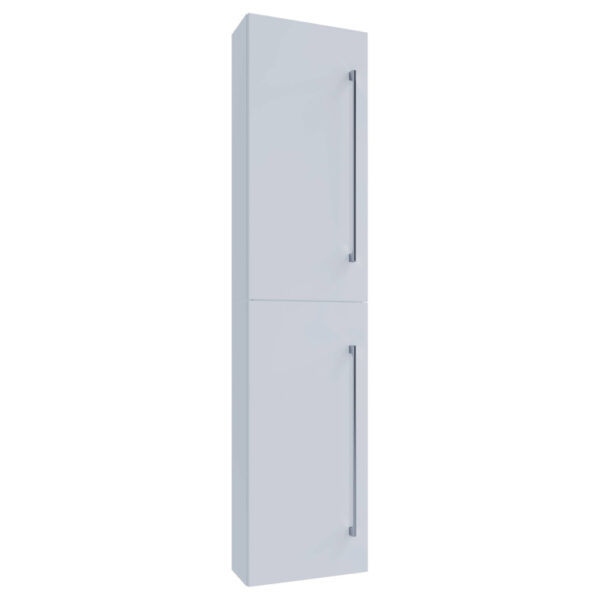 4051814381317 Hochschrank Badinos
weiß Alu Optik B/H/T: ca. 33x150x22 cm