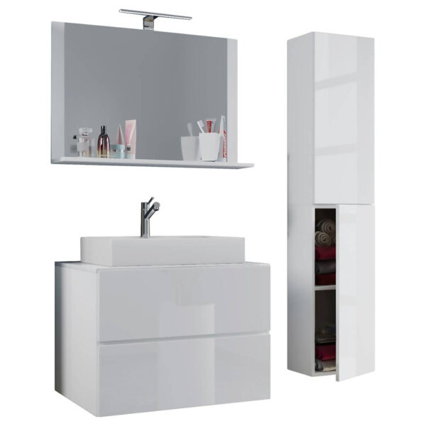 4051814384936 Waschplatz 4tlg-Lendas
weiß weiß B/H/T: ca. 60x52x52 cm