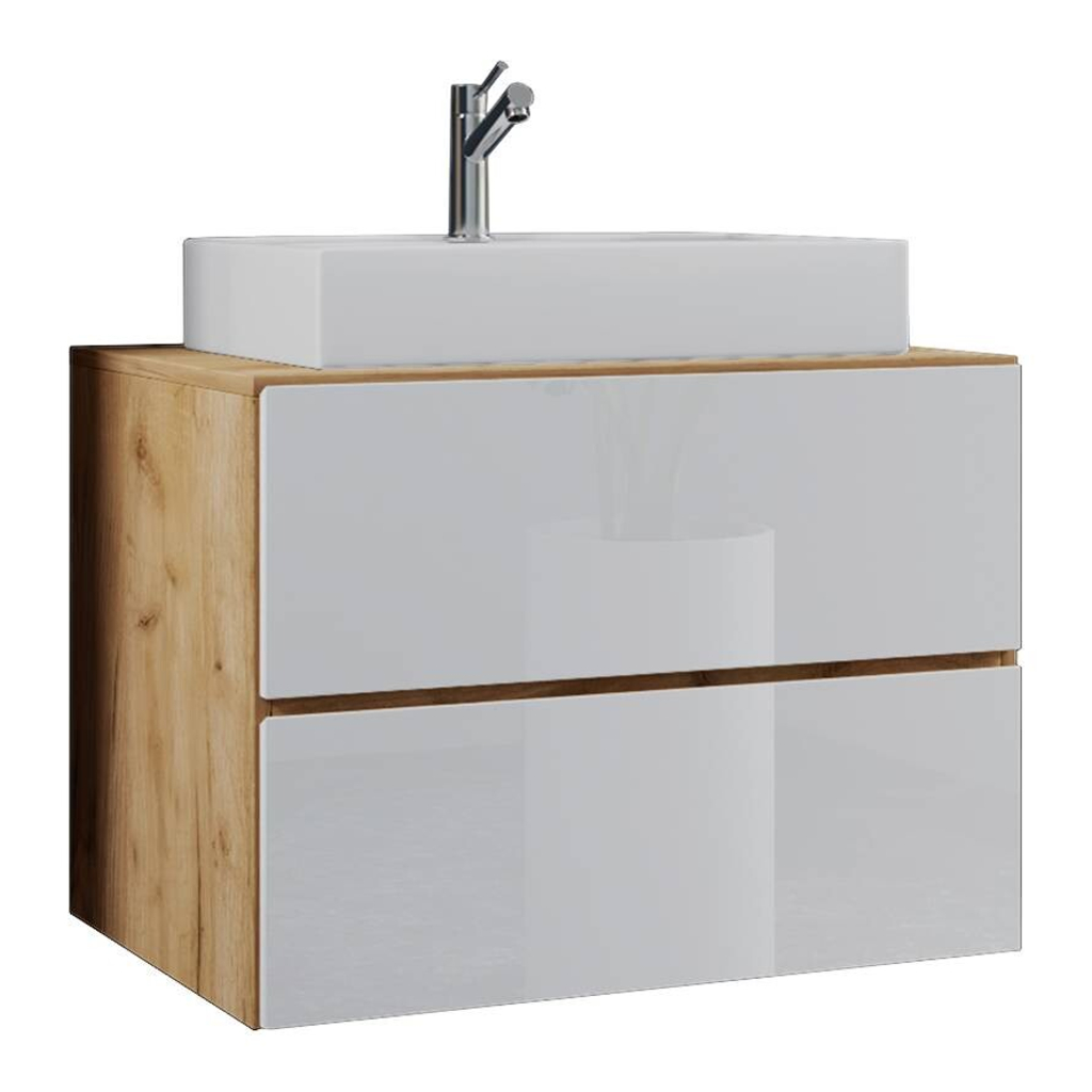 Badblock 2tlg-Lendas
weiß weiß Eiche Honig Nachbildung B/H/T: ca. 61x69x51,4 cm