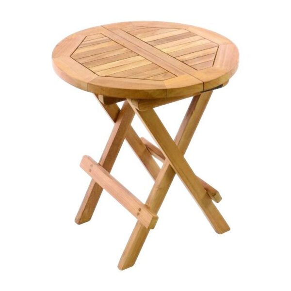 VCM Beistelltisch braun Teakholz B/H/T: ca. 40x51x7 cm VCM Beistelltisch braun Teakholz B/H/T: ca. 40x51x7 cm