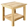 VCM Beistelltisch natur Holz B/H/T: ca. 50x50x50 cm