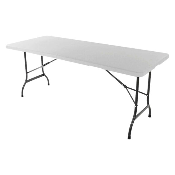VCM Klapptisch weiß Kunststoff B/H/T: ca. 72x74x180 cm