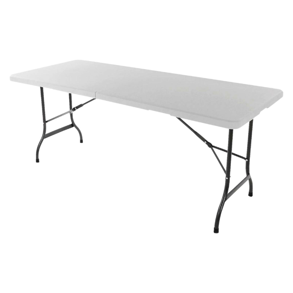 VCM Klapptisch weiß Kunststoff B/H/T: ca. 72x74x180 cm