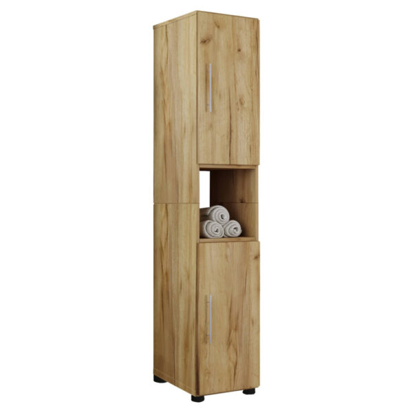 4051814403392 Hochschrank Flandu
Eiche Honig Nachbildung B/H/T: ca. 31x160x32 cm