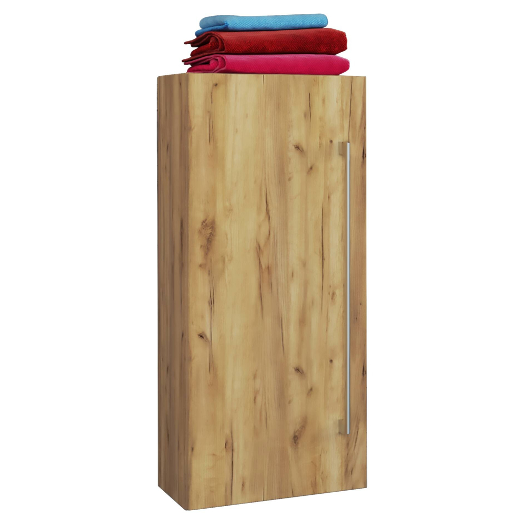Midischrank Badinos
Eiche Honig Nachbildung Alu Optik B/H/T: ca. 33x75x22 cm