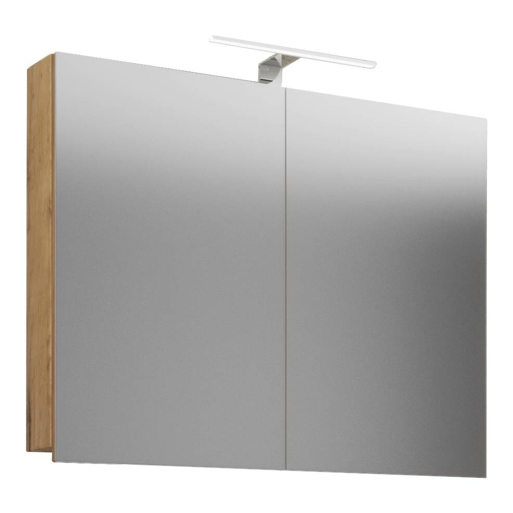 Spiegelschrank Badinos
Eiche Honig Nachbildung B/H/T: ca. 80x62x12 cm