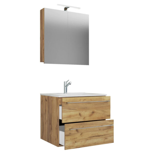 4051814405648 Waschplatz 3tlg-Badinos
Eiche Honig Nachbildung B/H/T: ca. 61x52x46 cm