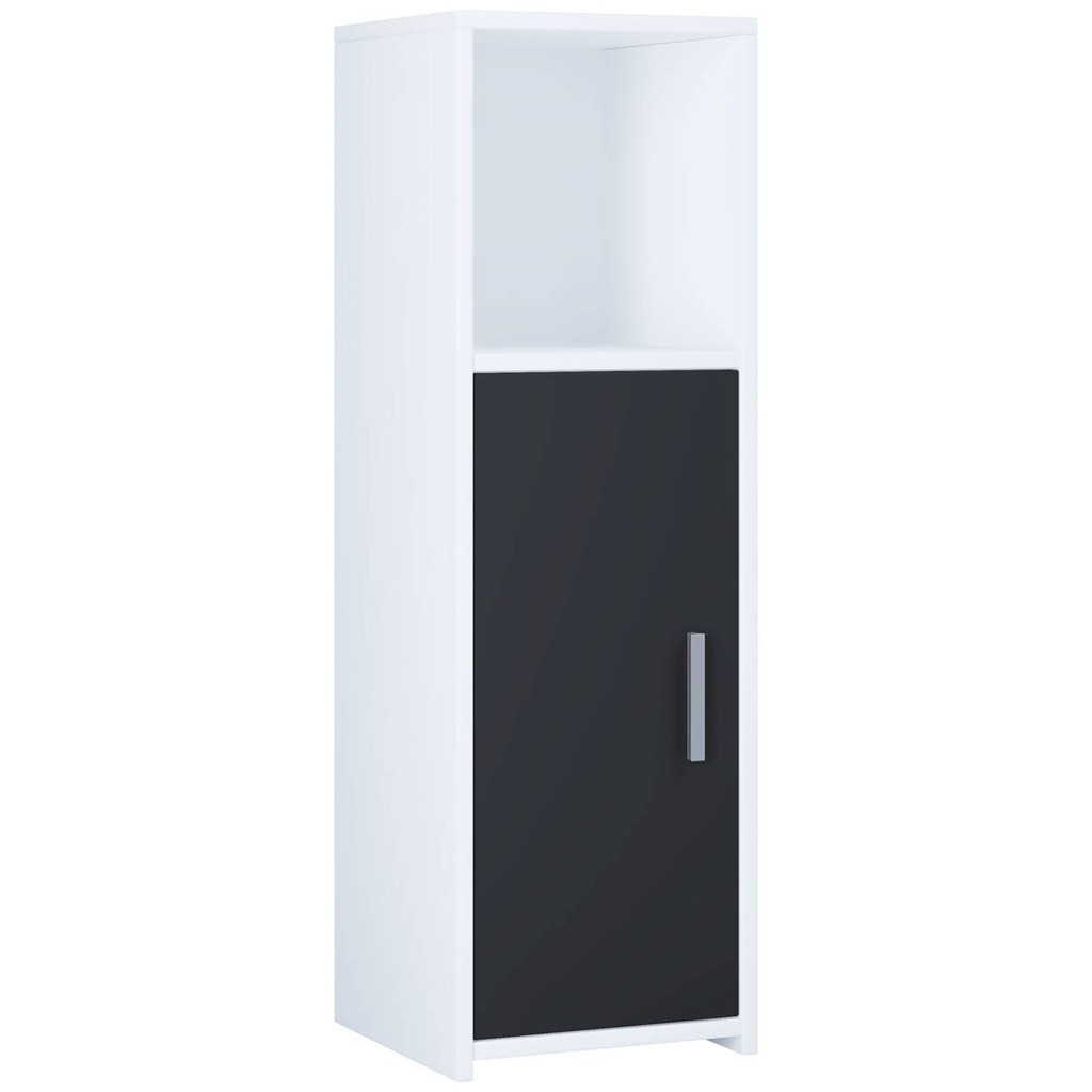 Midischrank Zalo
weiß schwarz B/H/T: ca. 30x95x30 cm