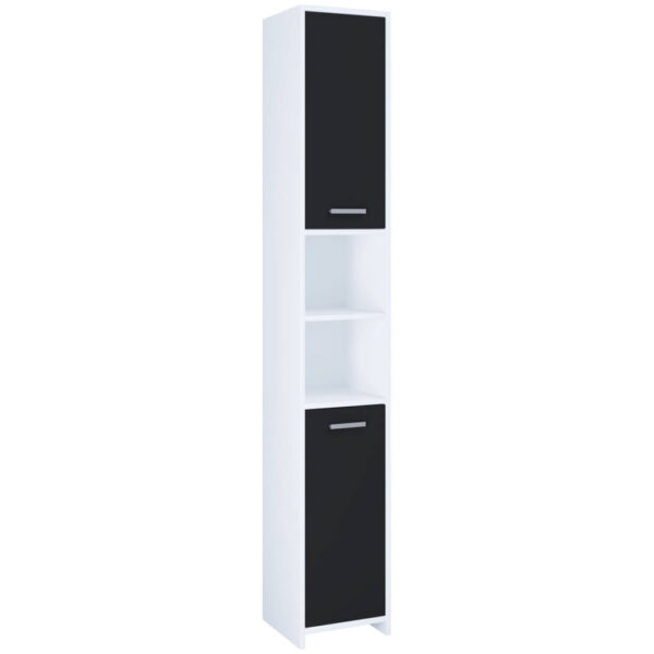 Hochschrank Zalo
weiß schwarz B/H/T: ca. 30x180x30 cm