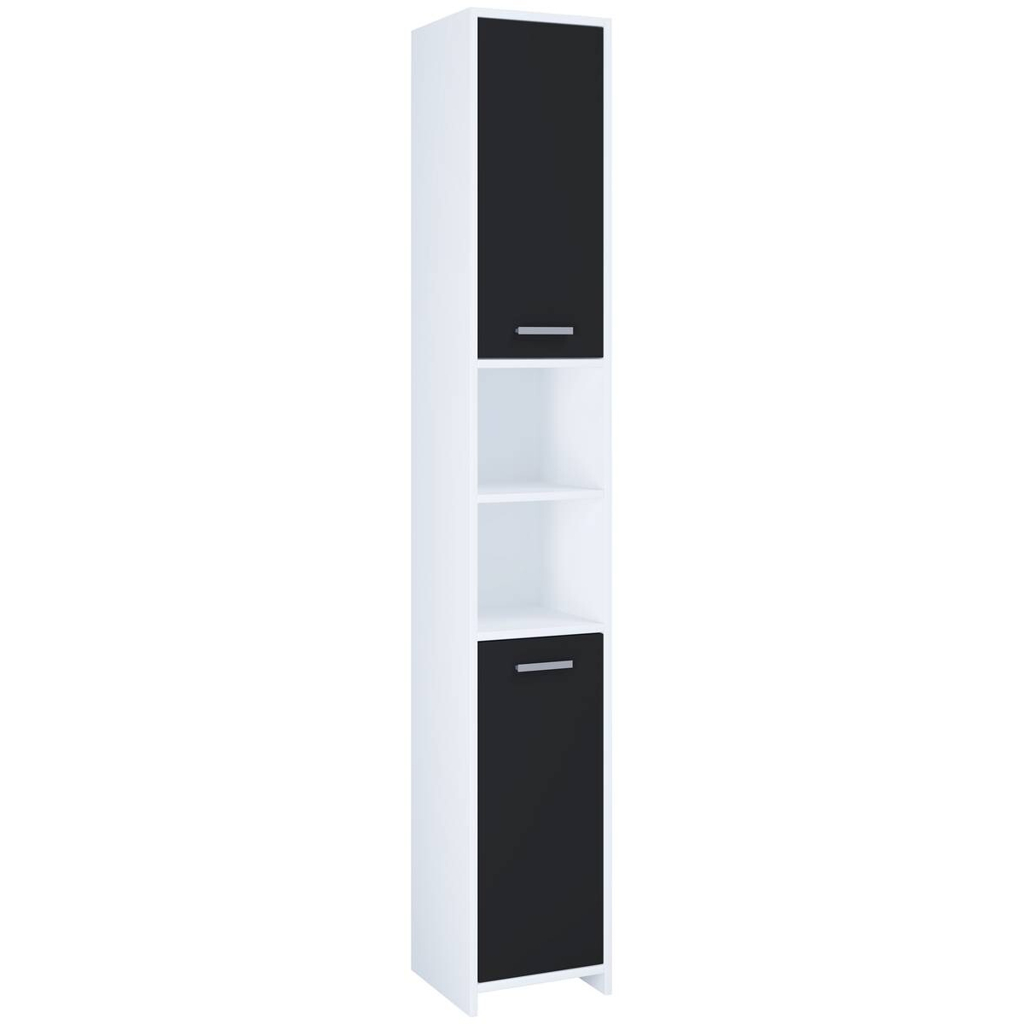 Hochschrank Zalo
weiß schwarz B/H/T: ca. 30x180x30 cm