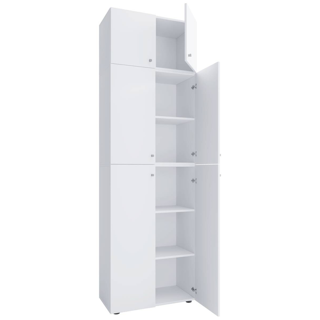VCM Möbel Kleiderschrank Lona weiß B/H/T: ca. 70x223x39 cm