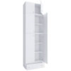 VCM Möbel Kleiderschrank Lona weiß B/H/T: ca. 70x240x39 cm