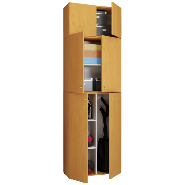 Putzschrank Lona
buche Nachbildung weiß B/H/T: ca. 70x223x39 cm