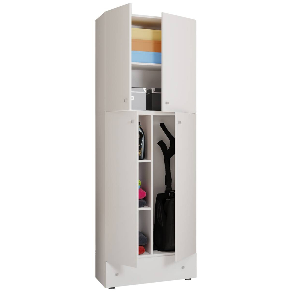 Putzschrank Lona
weiß B/H/T: ca. 70x200x39 cm