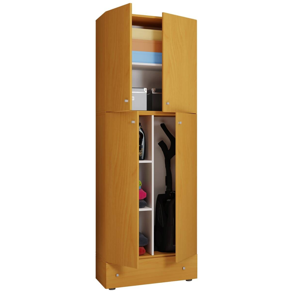 Putzschrank Lona
buche Nachbildung weiß B/H/T: ca. 70x200x39 cm
