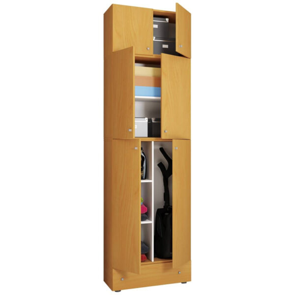 4051814413810 Putzschrank Lona
buche Nachbildung weiß B/H/T: ca. 70x240x39 cm