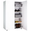 VCM Möbel Schuhschrank Lona weiß B/H/T: ca. 70x110x39 cm | 509741400 VCM Möbel Schuhschrank Lona weiß B/H/T: ca. 70x110x39 cm | 509741400
