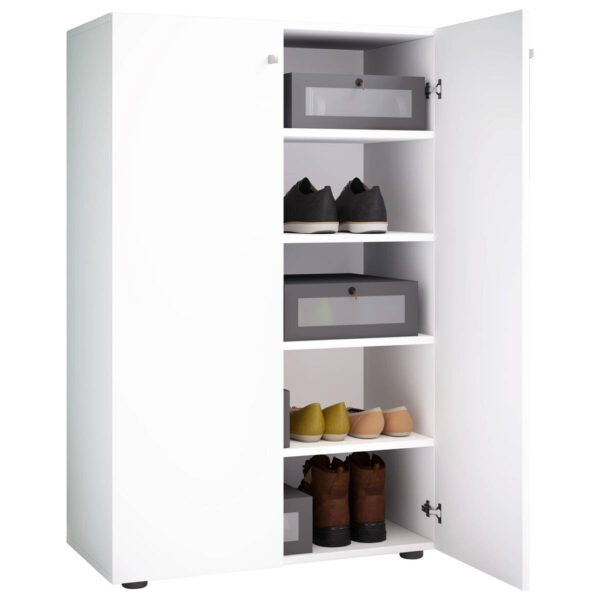VCM Möbel Schuhschrank Lona weiß B/H/T: ca. 70x110x39 cm | 509741400