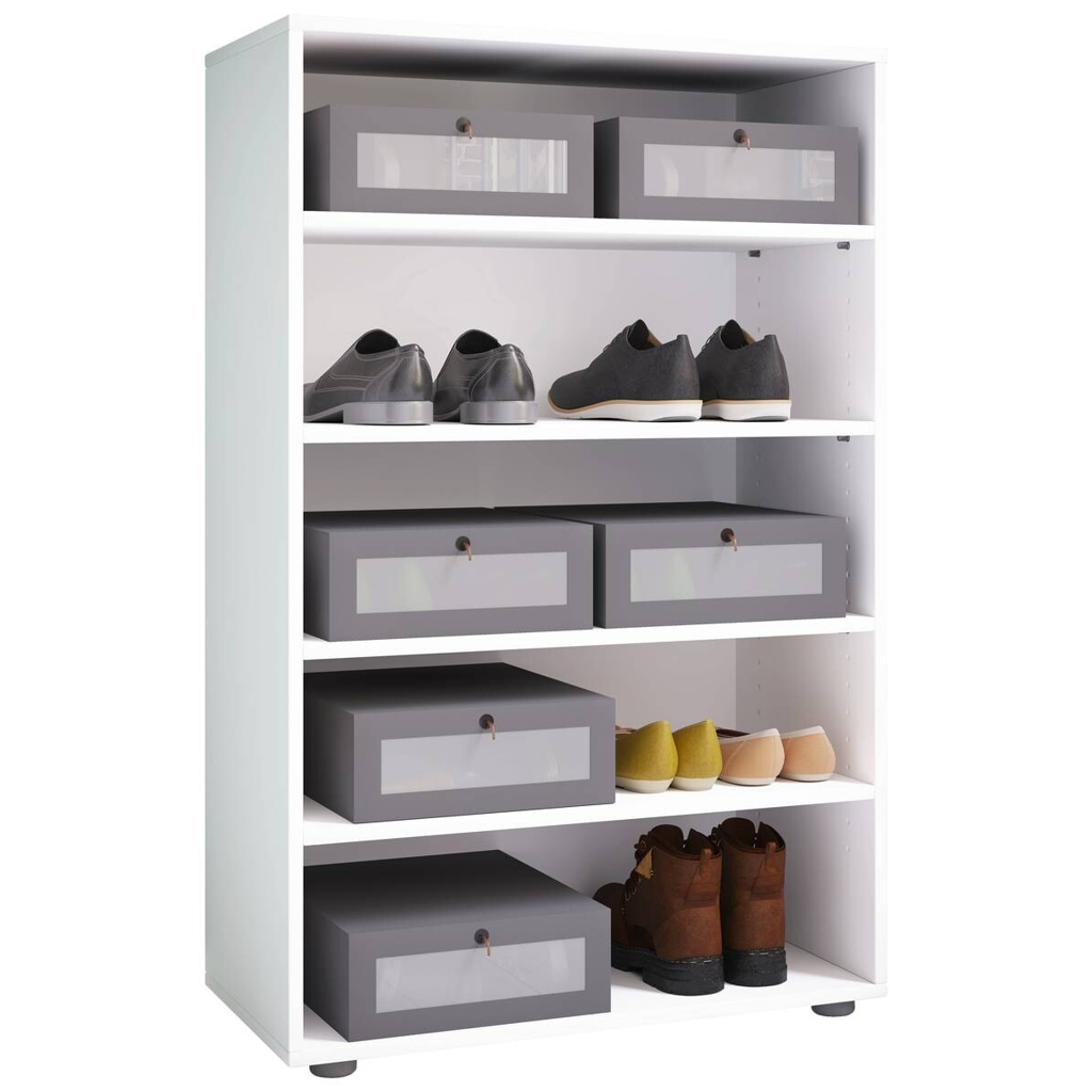 Schuhregal Lona
weiß B/H/T: ca. 70x110x37 cm