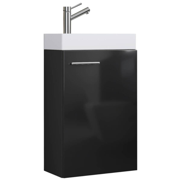 4051814418068 Waschplatz Slito
schwarz weiß B/H/T: ca. 41x68x22 cm