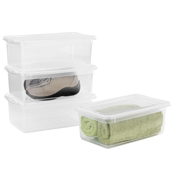 keeeper Box-Basixxset transparent B/H/L: ca. 19,5x12x33 cm
