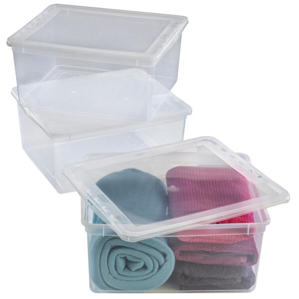 keeeper Box-Basixxset transparent B/H/L: ca. 33,5x18x39 cm keeeper Box-Basixxset transparent B/H/L: ca. 33,5x18x39 cm